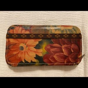 Patricia Nash floral colored wallet